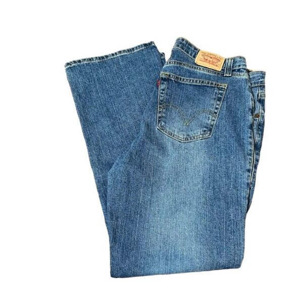 Levi's 515 Boot cut Women's Jeans Medium Wash Size 14 - Picture 1 of 8